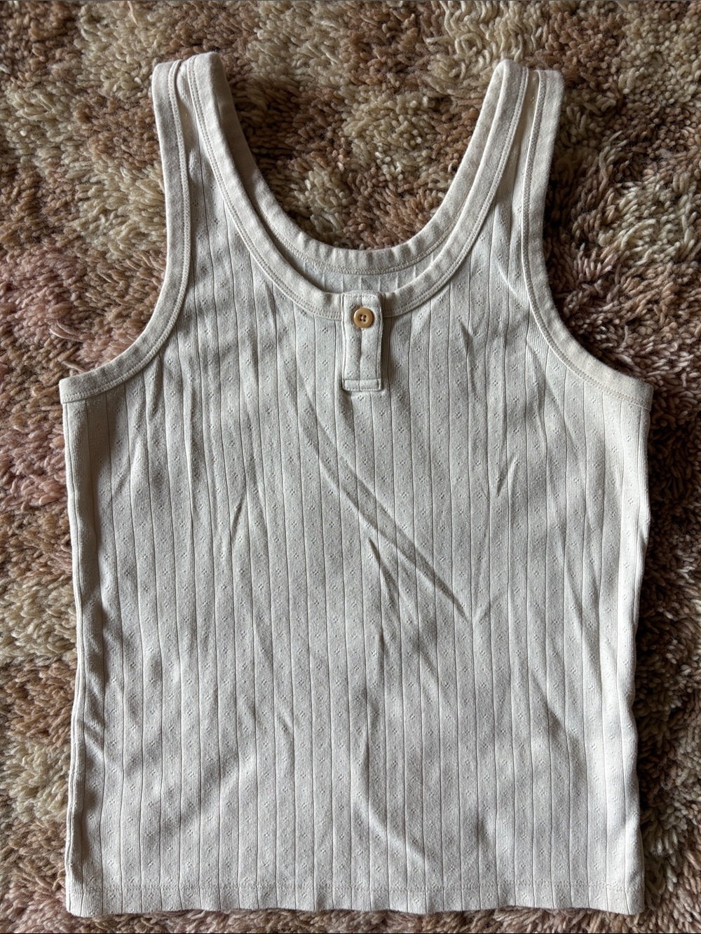Everlane pointelle tank - medium